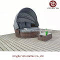 Outdoor Daybed grande em Brown (1215)